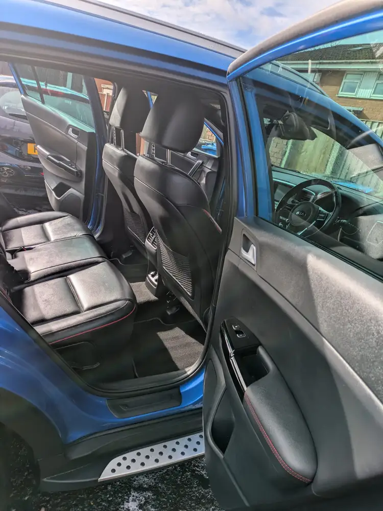 Professional car detailing process